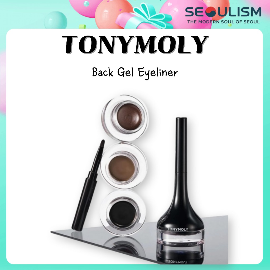 🇰🇷[TONYMOLY] Back Gel Eyeliner | เจล-ไทป์ อายไลน์เนอร์ | ส่งจากเกาหลี