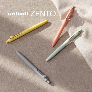 Uni-ball ZENTO ปากกาโรลเลอร์บอล 0.38 มม. 0.5 มม. 0.7 มม. – หมึกเรียบเป็นพิเศษ แห้งเร็ว กันน้ํา