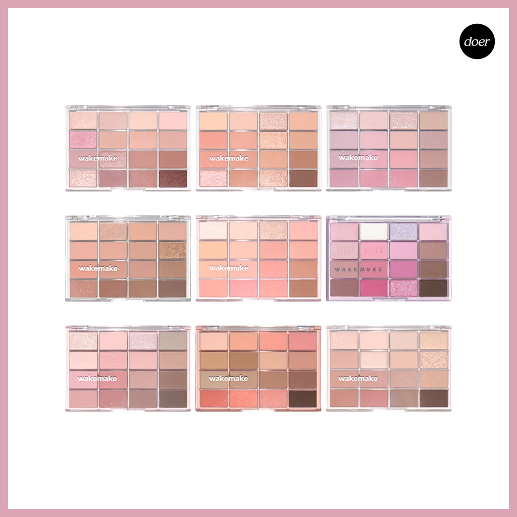 [WAKEMAKE] Soft Blurring Eye Palette [14g]