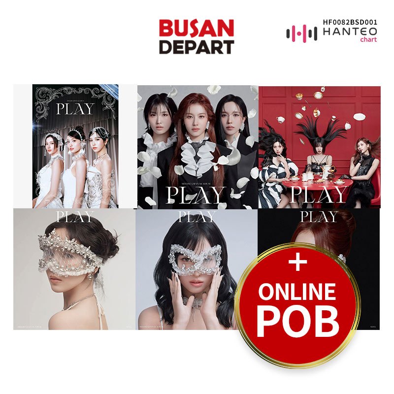 [ONLINE POB]MISAMO (TWICE) Japan 1st Album [PLAY]