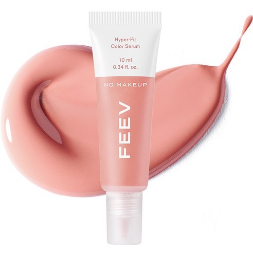 FEEV Hyper-Fit Color Serum Blusher 10ml – ไม่แต่งหน้า | ดิววี่ โกลว์ ลิควิด ชีค ทินท์