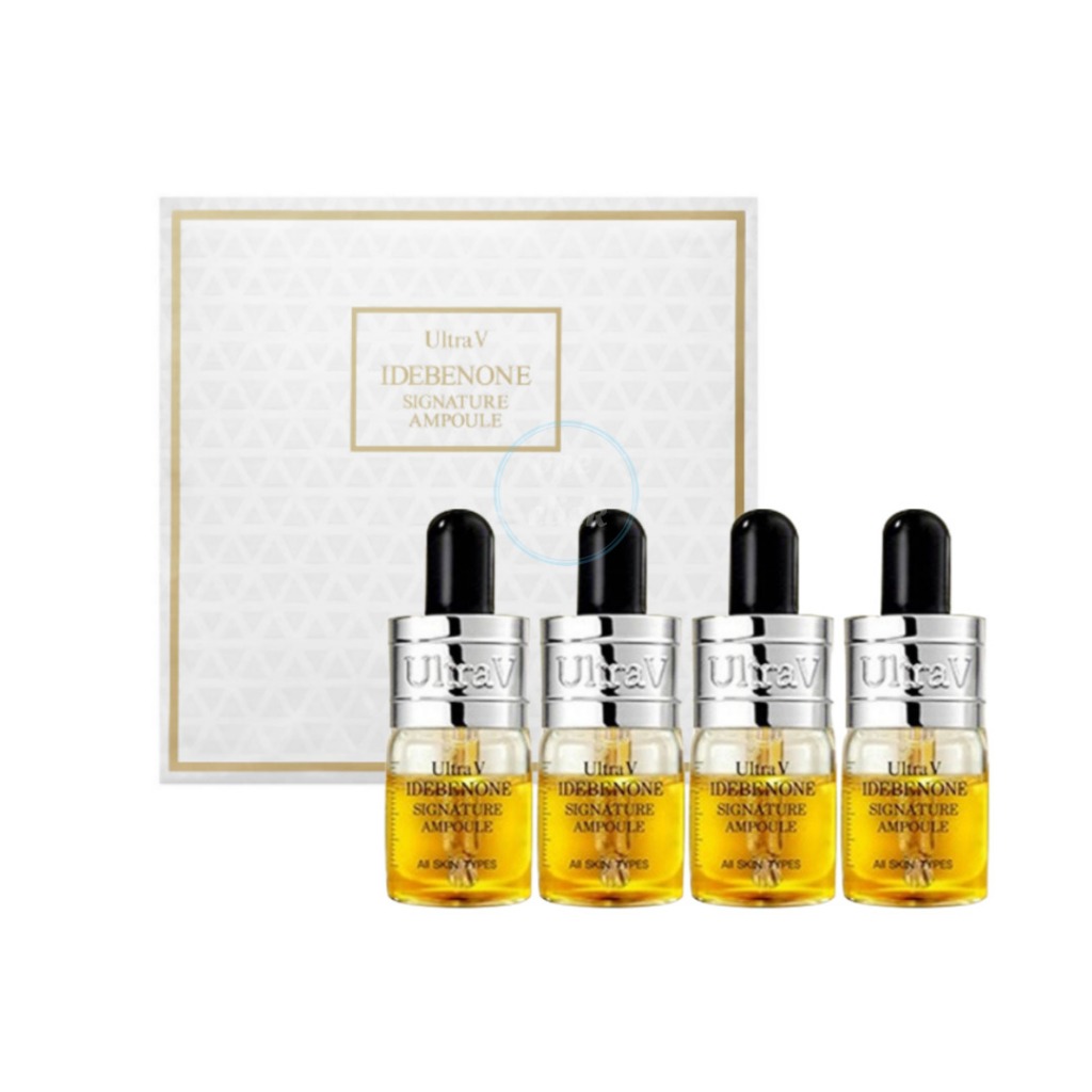Ultra V Idebenone Signature Ampoule | แอมพูลผิวโกลว์ เนื้อใส ซึมไว ช่วยให้ผิวดูเรียบเนียน สุขภาพดี ใช้ได้ทุกวัน