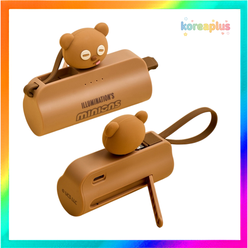 [BUTTER SHOP] Tim Bear Minions Docking Integrated Docking Mini Charger CType,8Pin