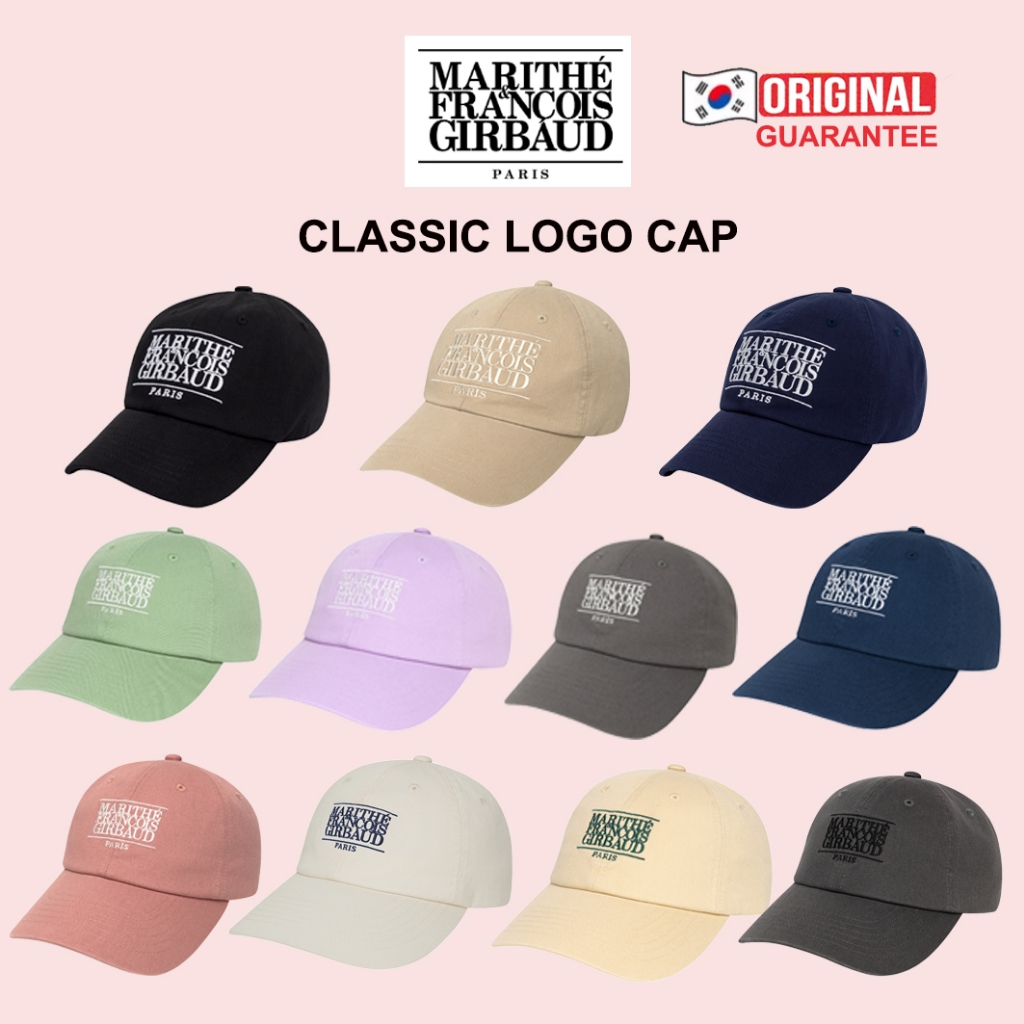 ❤️แท้ / พร้อมส่ง❤️ Marithe CLASSIC LOGO CAP ของแท้ 100%