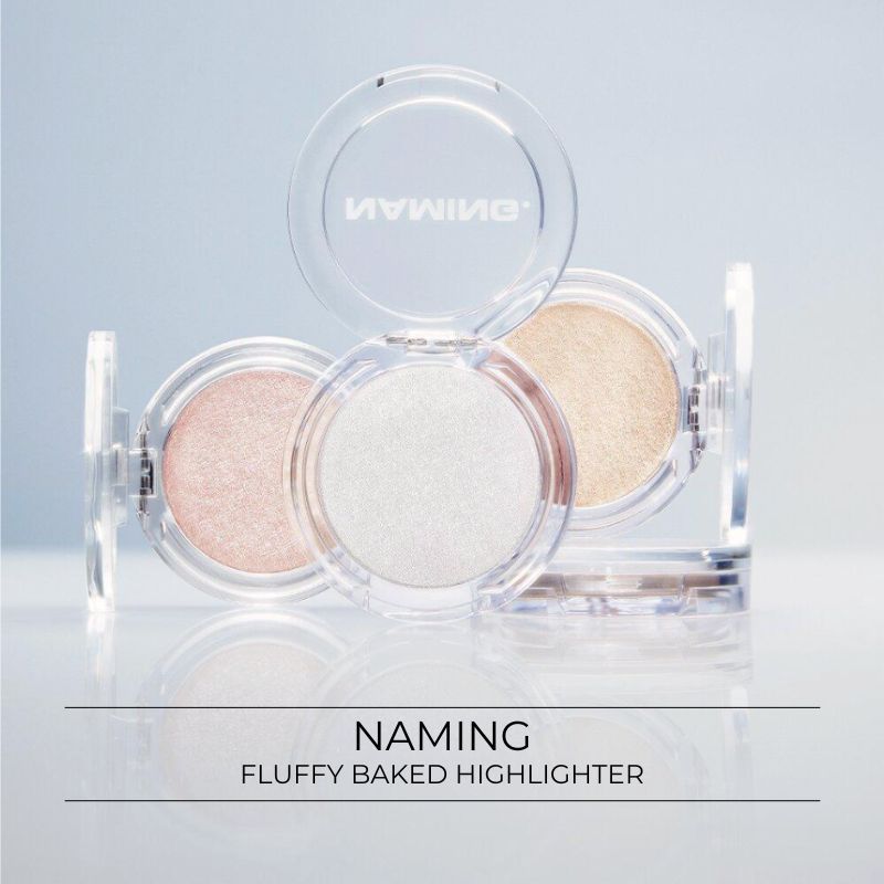 แปรผล NAMING Fluffy Baked Highlighter | วอลุ่มพาวเดอร์ ชิมเมอร์ โกลว์เมคอัพ