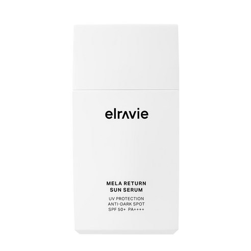 Dermal Elravie + Mela Return Sun Serum 50ml + SPF50 PA++++ + จุดด่างดํา / การดูแลเมลานิน / Sensitive