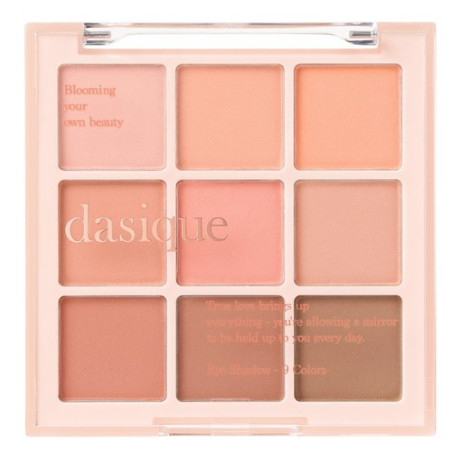 Dasique Eyeshadow Palette 32 Milky Apricot Soft โทนแอปริคอท เพื่อเปล่งประกายสดใสอ่อนเยาว์
