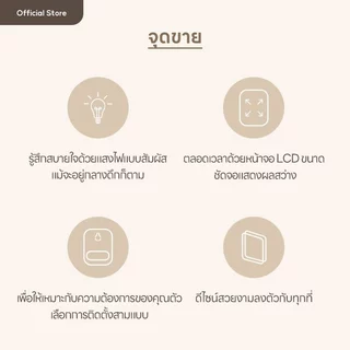 [Malang Honey] เครื่องวัดอุณหภูมิและความชื้นดิจิทัลพร้อม LCD - หน้าจอไฟแบ็คไลท์ สำหรับห้องเด็กแรกเกิด