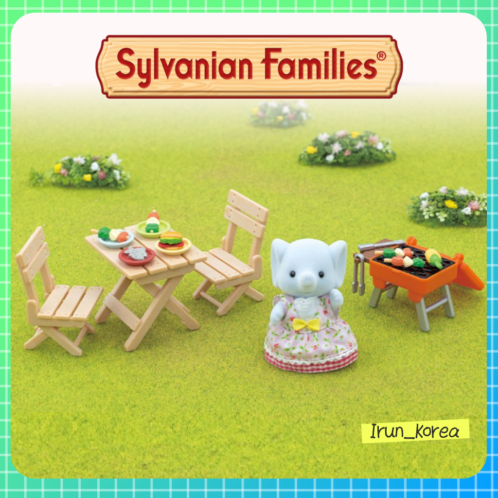 [Sylvanian Families] ชุดของเล่นบาร์บีคิว Sylvanian Families Elephant