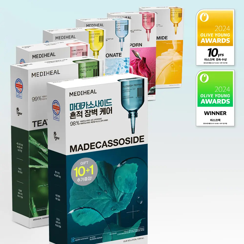 [MEDIHEAL] NEW Essential Mask แผ่น 5ea/10ea แผ่นมาส์กแพ็ค