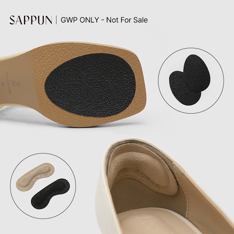 [GWP ONLY - ไม่ขาย] Heel Soft Insole Heel Liners pads / แผ่นรองรองเท้ากันลื่น