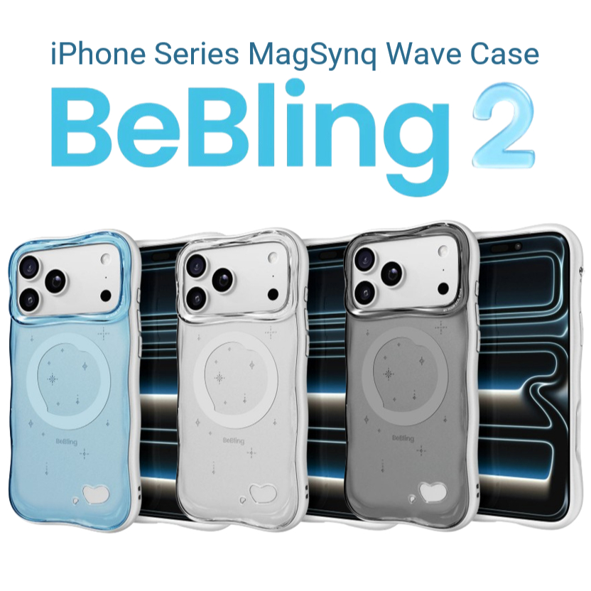 iFACE BeBling2 iPhone Series MagSynq Wave Case สําหรับ iPhone 13/14/15/16/17pro