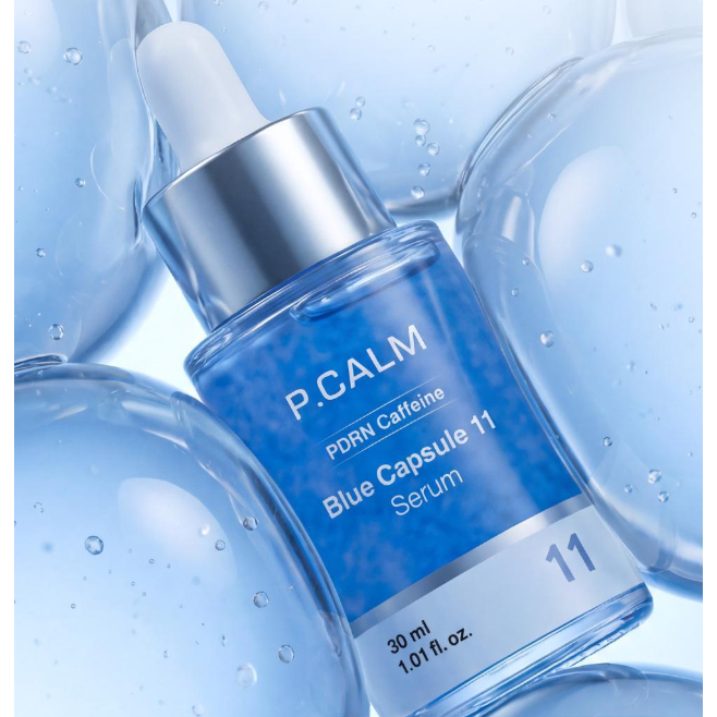 FICAM PDRN Caffeine Blue Capsule 11 Serum 30ml | ไฮเดรติ้ง เฟิร์มมิ่ง เซรั่ม | สมูท โกลว์ อีลาสติก แ