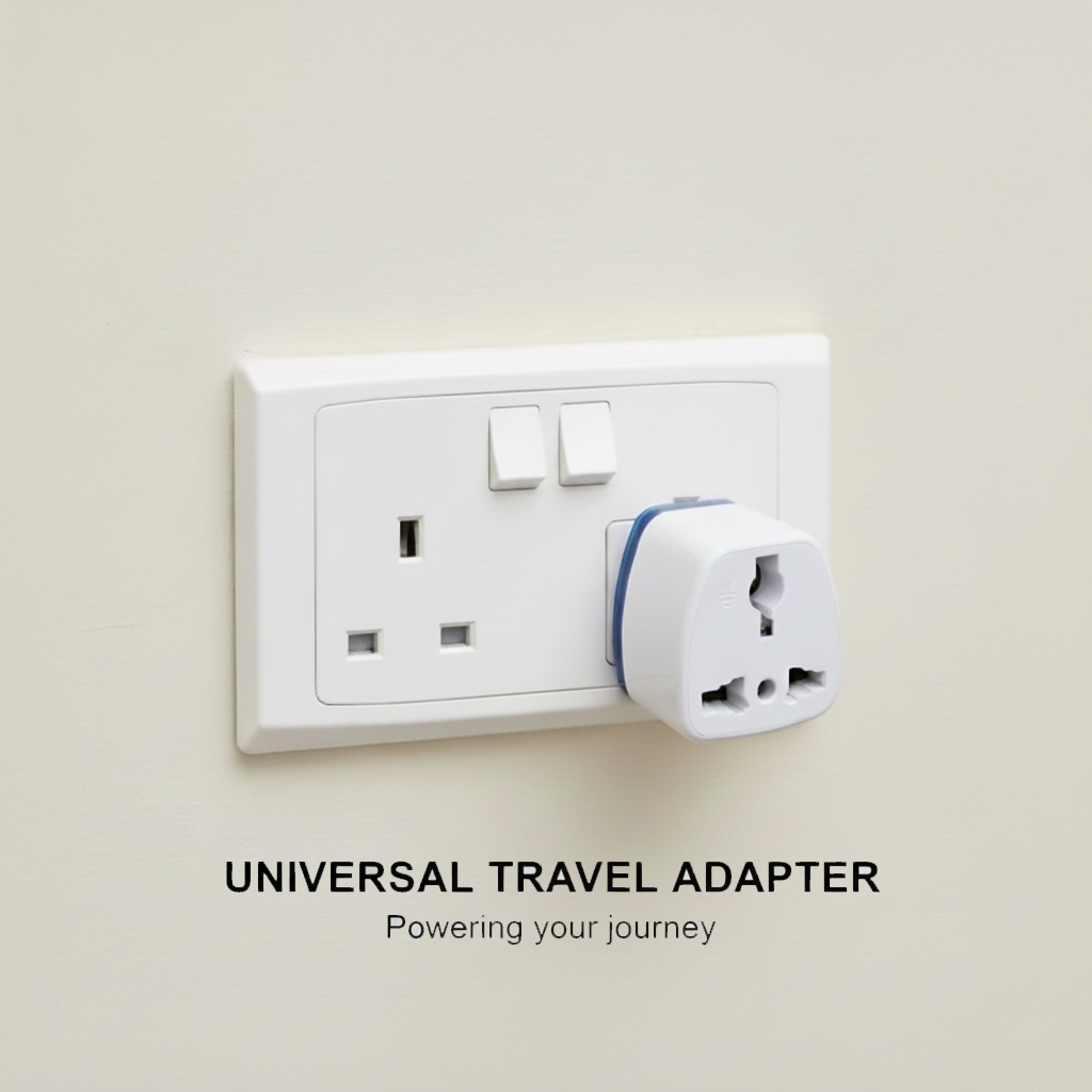 UK Plug 3 Pin Plug Travel Adapter
