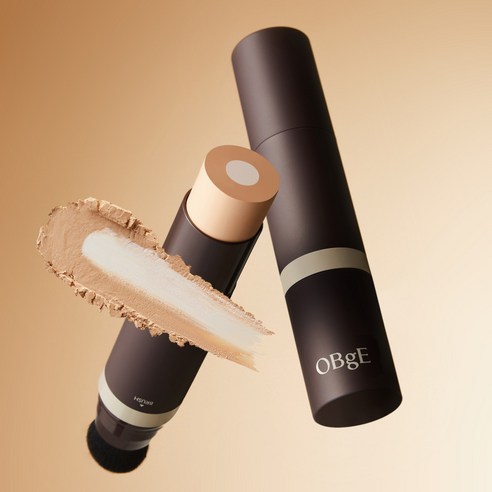 [K-BEAUTY] OBgE Natural Cover Foundation Stick for Men 13g No.2 Beige 3-in-1 All-In-One Pore Cover 2