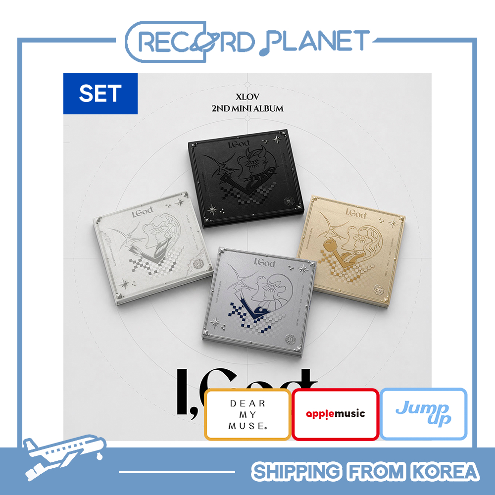 [POB] XLOV - 2ND MINI ALBUM [I,God] SET