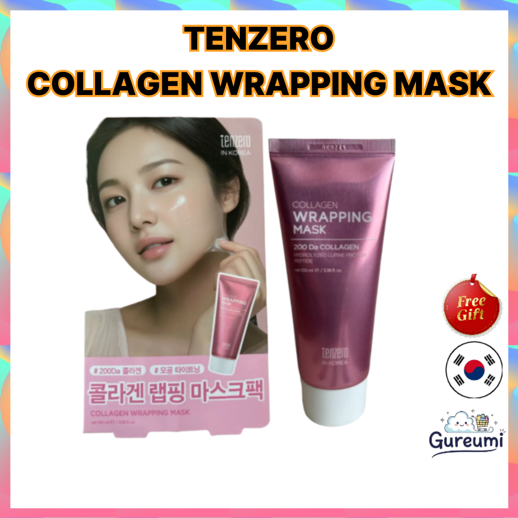 TENZERO COLLAGEN WRAPPING MASK 100ml /ดูแลรูขุมขนของคุณ