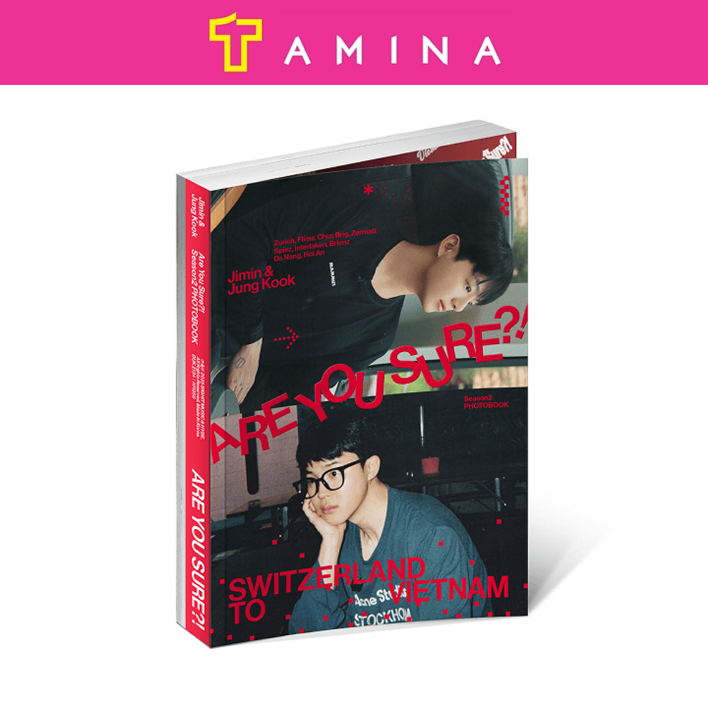 BTS Jimin x Jung Kook <Are You Sure?! Season2> Photobook
