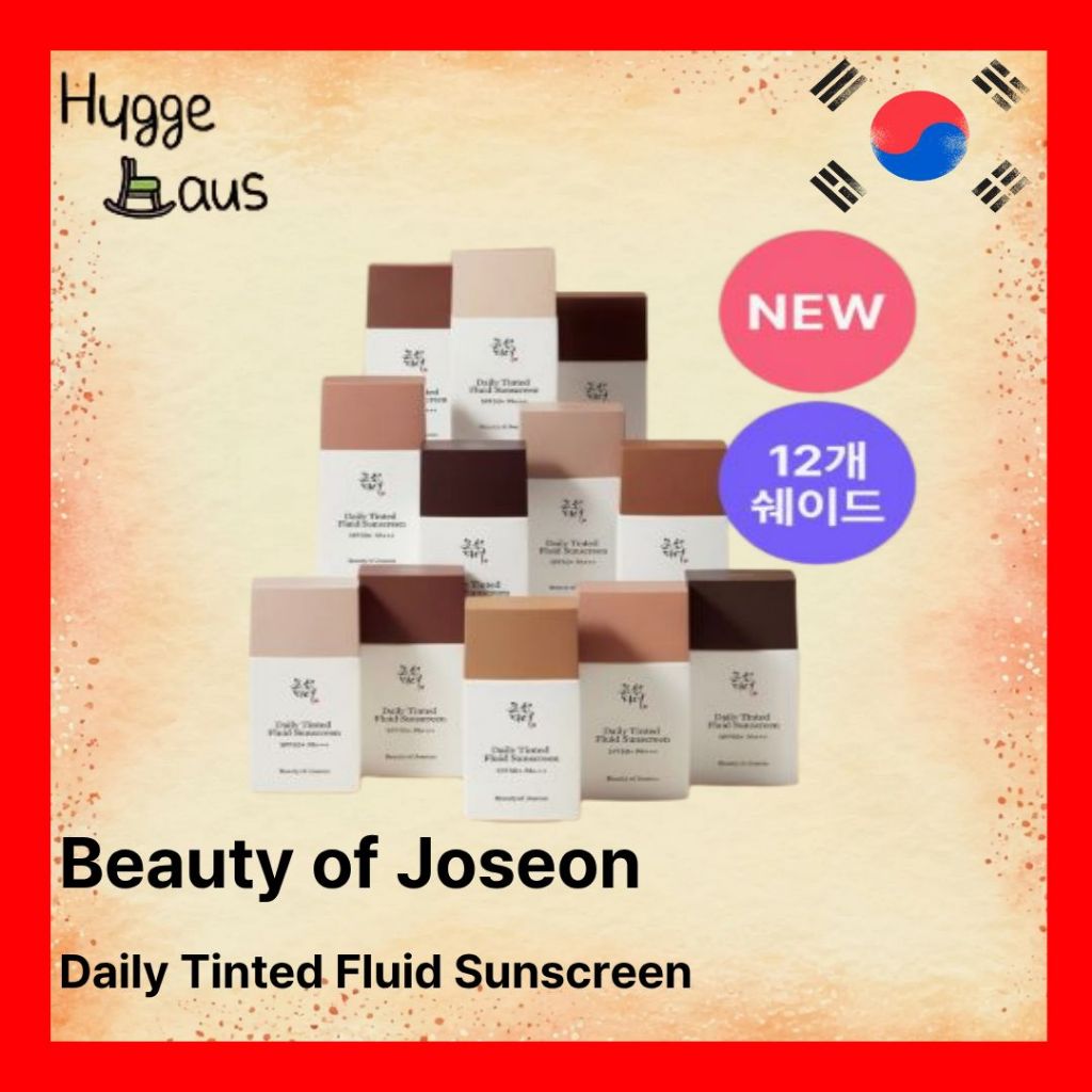 【Beauty of Joseon】Daily Tinted Fluid Sunscreen SPF50+ PA+++ 50ml กันแดดเนื้อบางเบา – โปรปัง