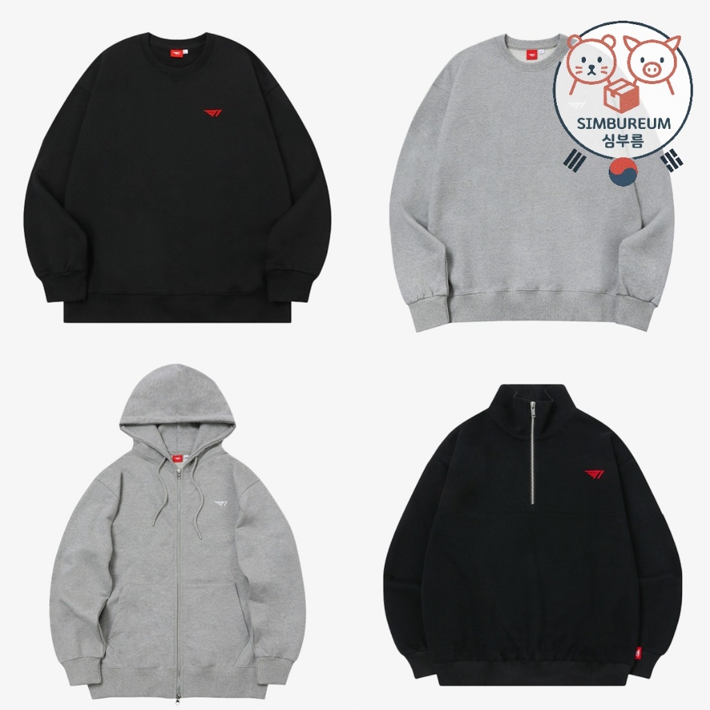 [T1] Korea T1 Logo Collection Sweatshirts /Hoodie Zip Up /Jacket; เกาหลี T1 Logo Collection เสื้อ ฮู