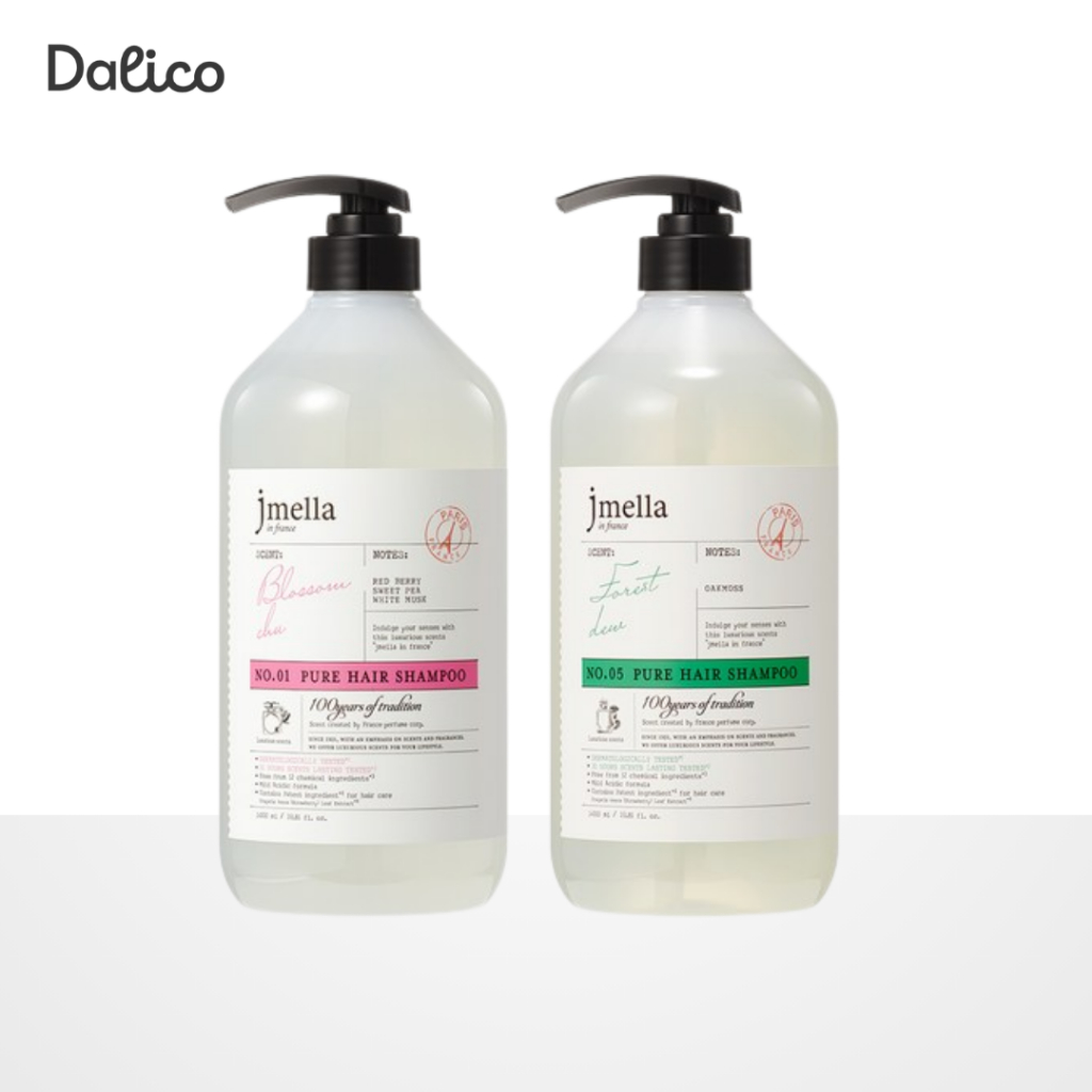 [JMELLA] Pure Perfume Shampoo 1000ml – Blossom Chu / Forest Dew (ขวดใหญ่)