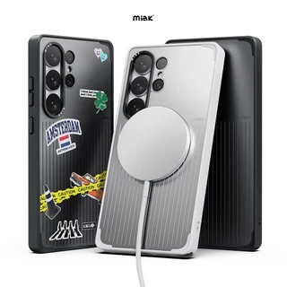 เคสแม่เหล็ก Miak MOOD สำหรับ Galaxy S26 / S26 Plus / S26 Ultra | เคสป้องกันน้ำหนักเบา พร้อมสติกเกอร์ 2 ชิ้น