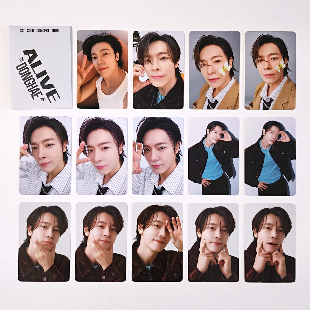 2026 DONGHAE 1ST SOLO CONCERT TOUR ALIVE RANDOM TRADING Photocard SUPER JUNIOR