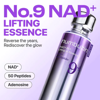 numbuzin No.9 Ultimate Lifting Set (5 Items)- Eye Patches/Essence/Eye Cream/Mask/toner