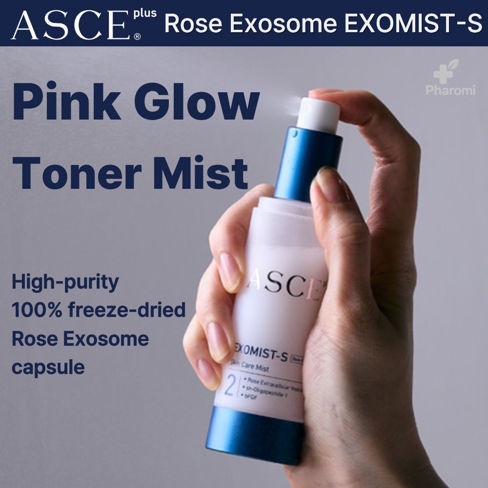 [ASCEplus] EXOMIST-S 50ml Exosome Toner Mist Pink Glow EXOCOBIO