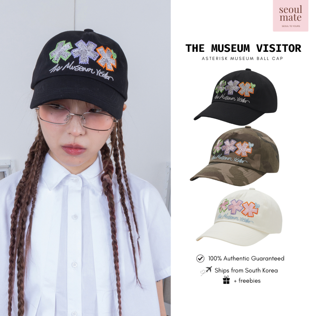 [จากเกาหลี ] THE MUSUM VISITOR Asterisk Museum Ball Cap
