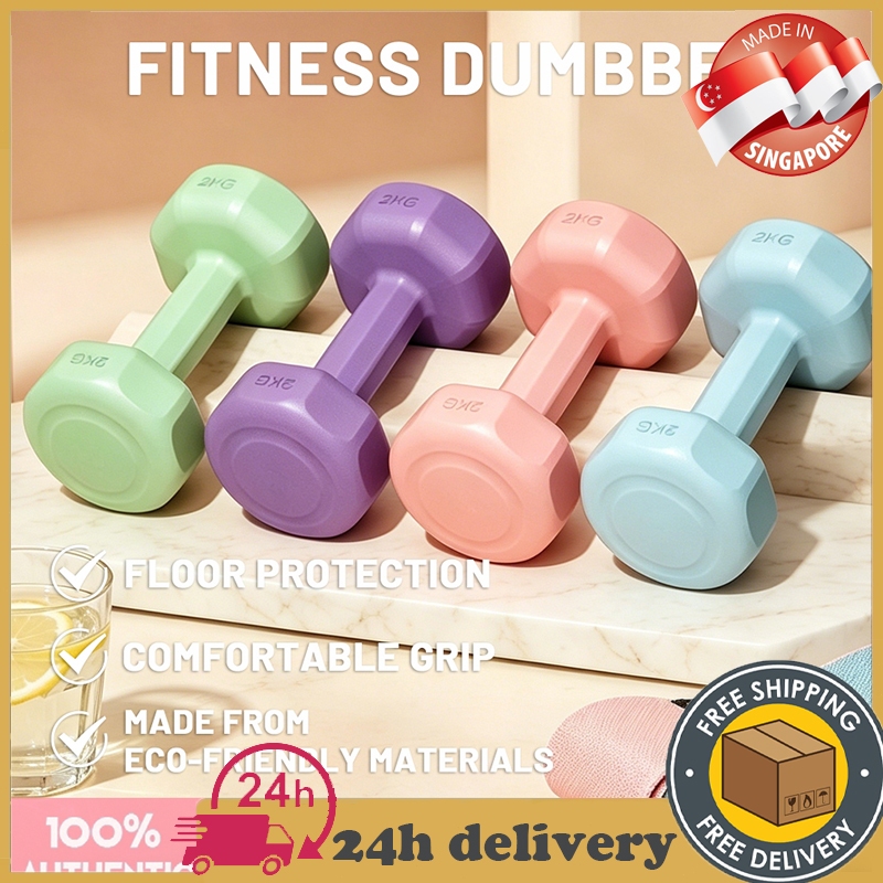 SG Seller Dumbbell for Weight Strength Training Neoprene Dumbell Set 1kg 2kg 3kg เหมาะสําหรับออกกําล