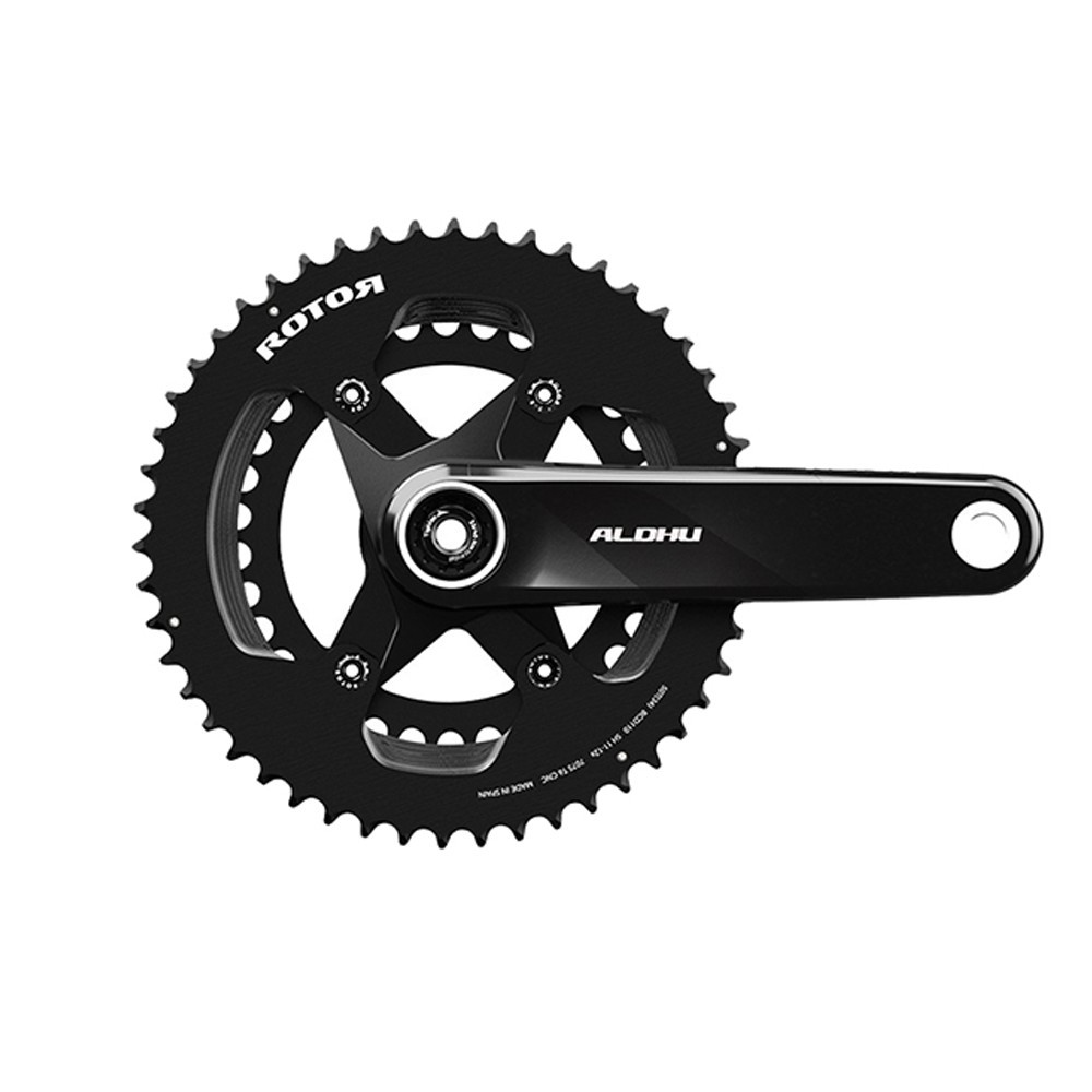 ROTOR ALDHU ชุดข้อเหวี่ยงคาร์บอน MADE IN SPAIN ROAD BIKES SUPER LIGHTWEIGHT ALDHU คาร์บอน CRANK