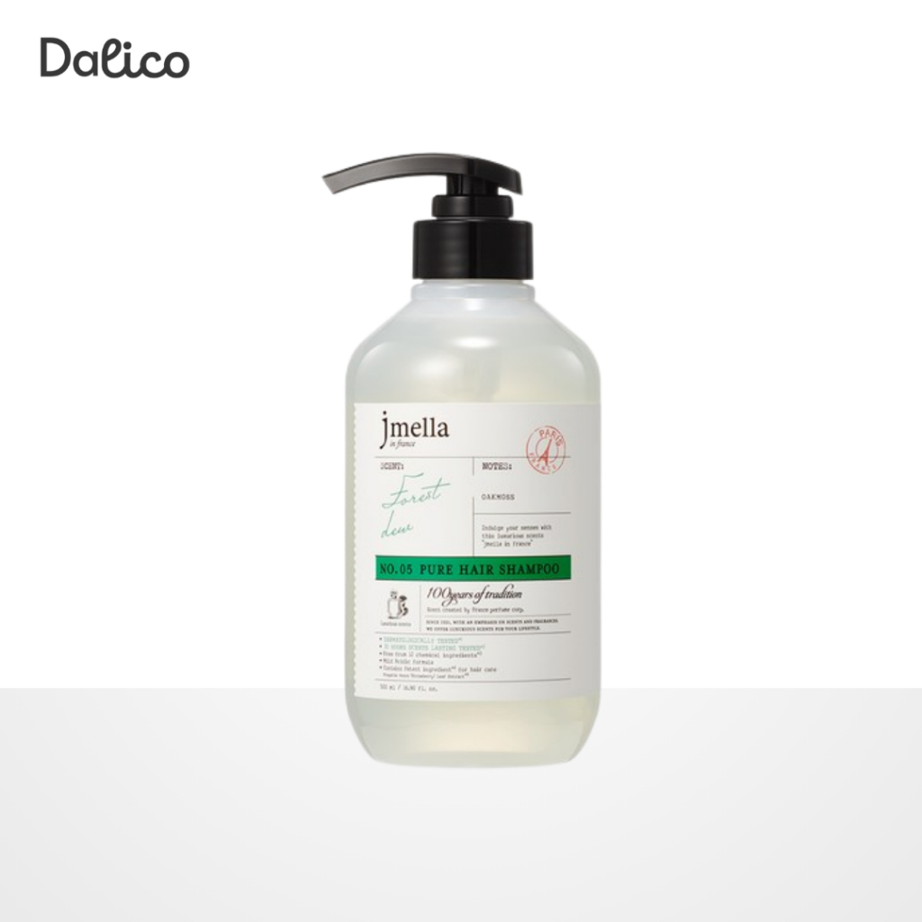 [JMELLA] In France Pure Forest Dew Perfume Shampoo 500ml – แชมพูน้ำหอมกลิ่นกรีนเฟรช ใช้ได้ทุกวัน