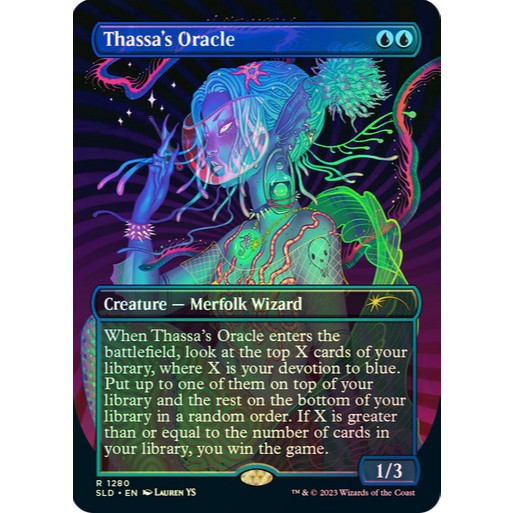 การ์ด EDH PlayTest - Thassas Oracle (สีน้ําเงิน)