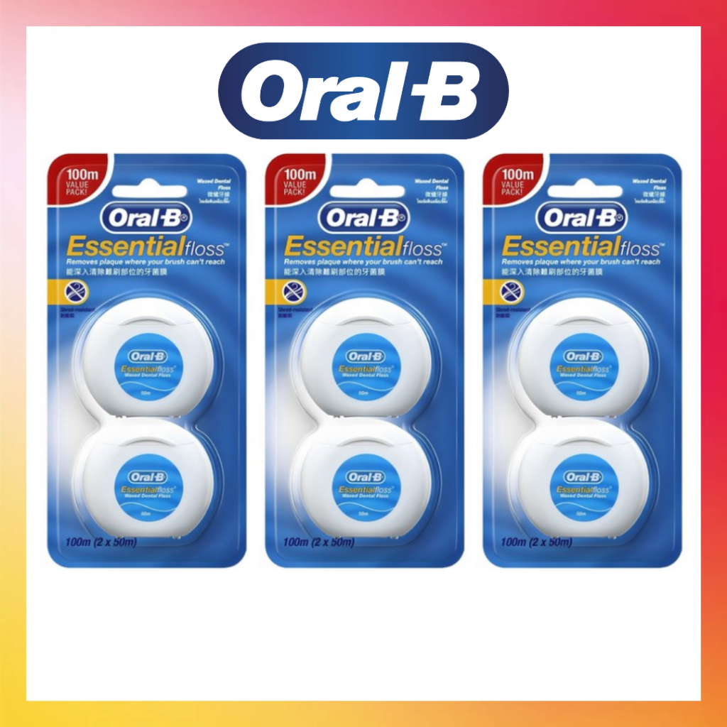 [Oral-B] ออรัล-บี ไหมขัดฟัน 6x50ม แพ็คสุดคุ้ม/ Dental floss 50mx6