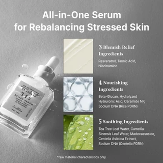 Dr.Althea 345 Relief Serum 30ml | เซรั่มปลอบประโลมผิวแพ้ง่าย ลดผื่นแดง | เสริมเกราะปกป้องผิว บำรุงชั้นลึก | Ceramide NP & PDRN Barrier Repair
