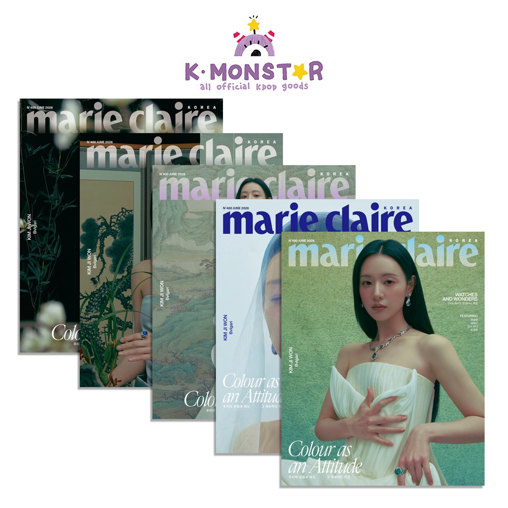 2026.6 marie claire KOREA Kim Ji-won COVER Park Bo young Um Tae-goo ITZY YUNA IU KAZUHA