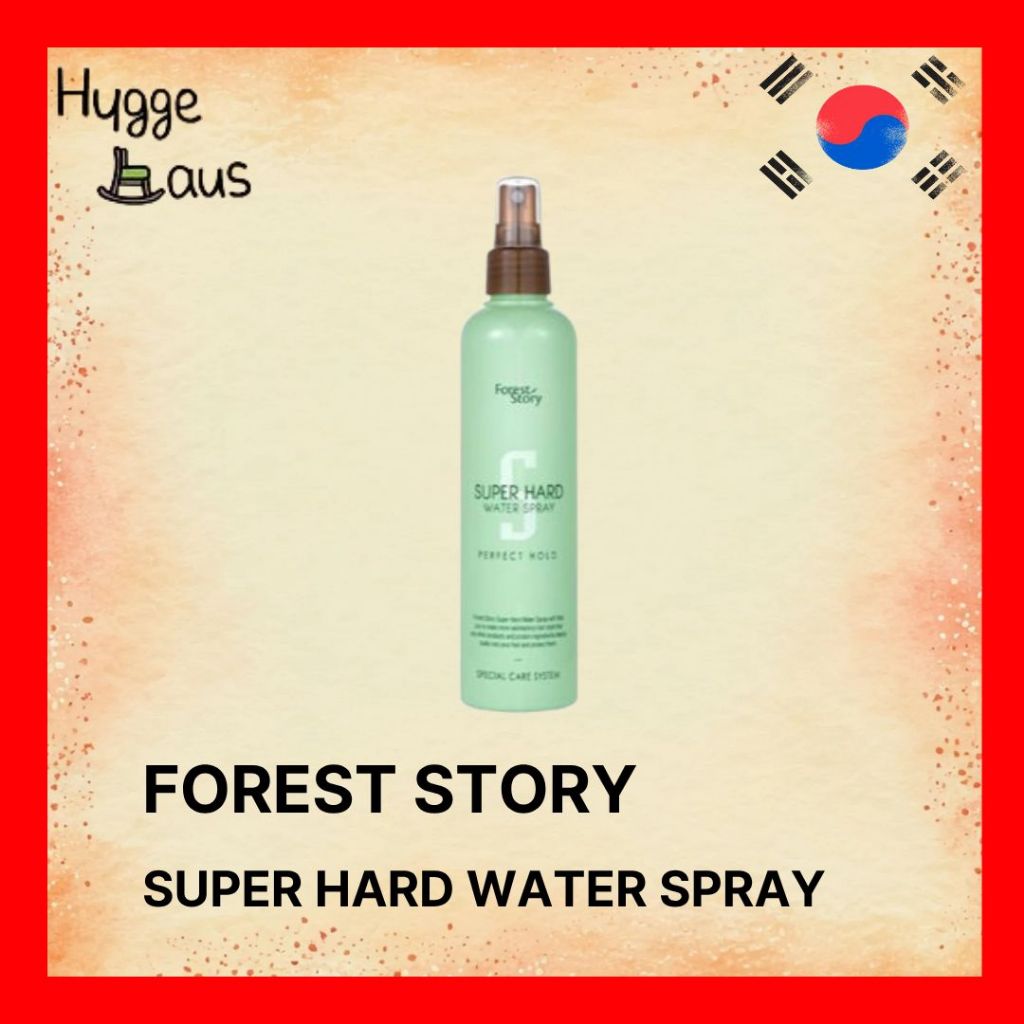FOREST STORY SUPER HARD WATER SPRAY – ULTRA STRONG HOLD HAIR SPRAY (100ML / 252ML)