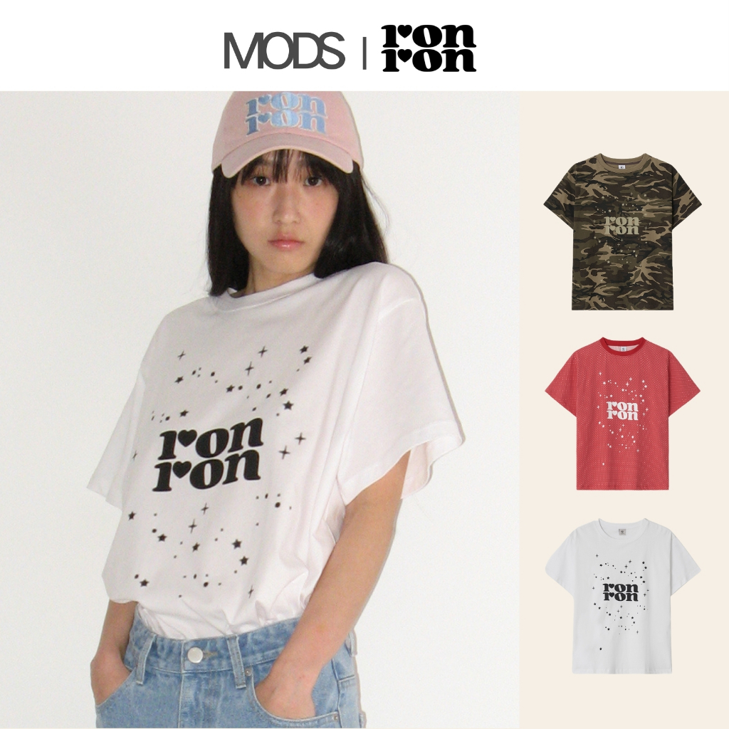 [RONRON] Milk Way Basic Fit T Shirt / 5colors