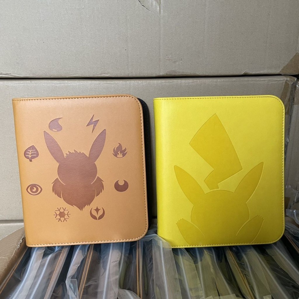 Pokemon Card Binder อัลบั้ม Pikachu Eevee 120 ช่อง