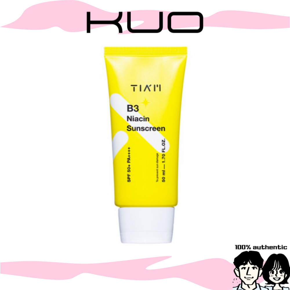 [Tiam] B3 Niacin Sunscreen 50ml / ครีมกันแดดกระจ่างใส