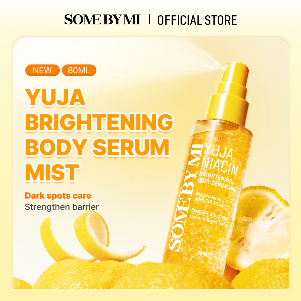 [ใหม่] SOME BY MI Yuja Niacin Brightening Body Serum Mist [80ml]
