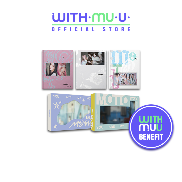 [พร้อมส่ง] ITZY - [MOTTO]  Mini Album [อัลบั้ม ITZY] (WITHMUU POB)