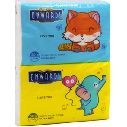 ทิชชู่ ONWARDS 3PLY Ladies Pack 50แผ่น