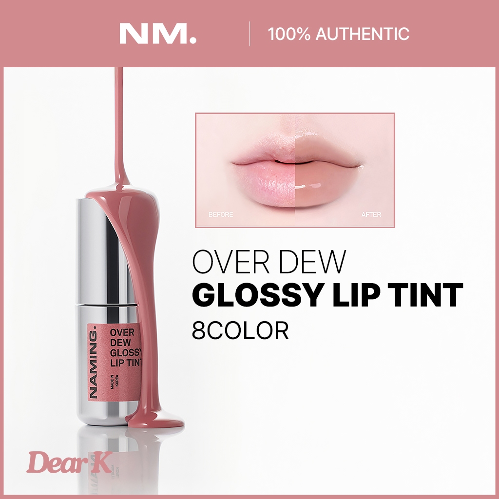 [NAMING] Over Dew Glossy Lip Tint 3.2g | 8สี