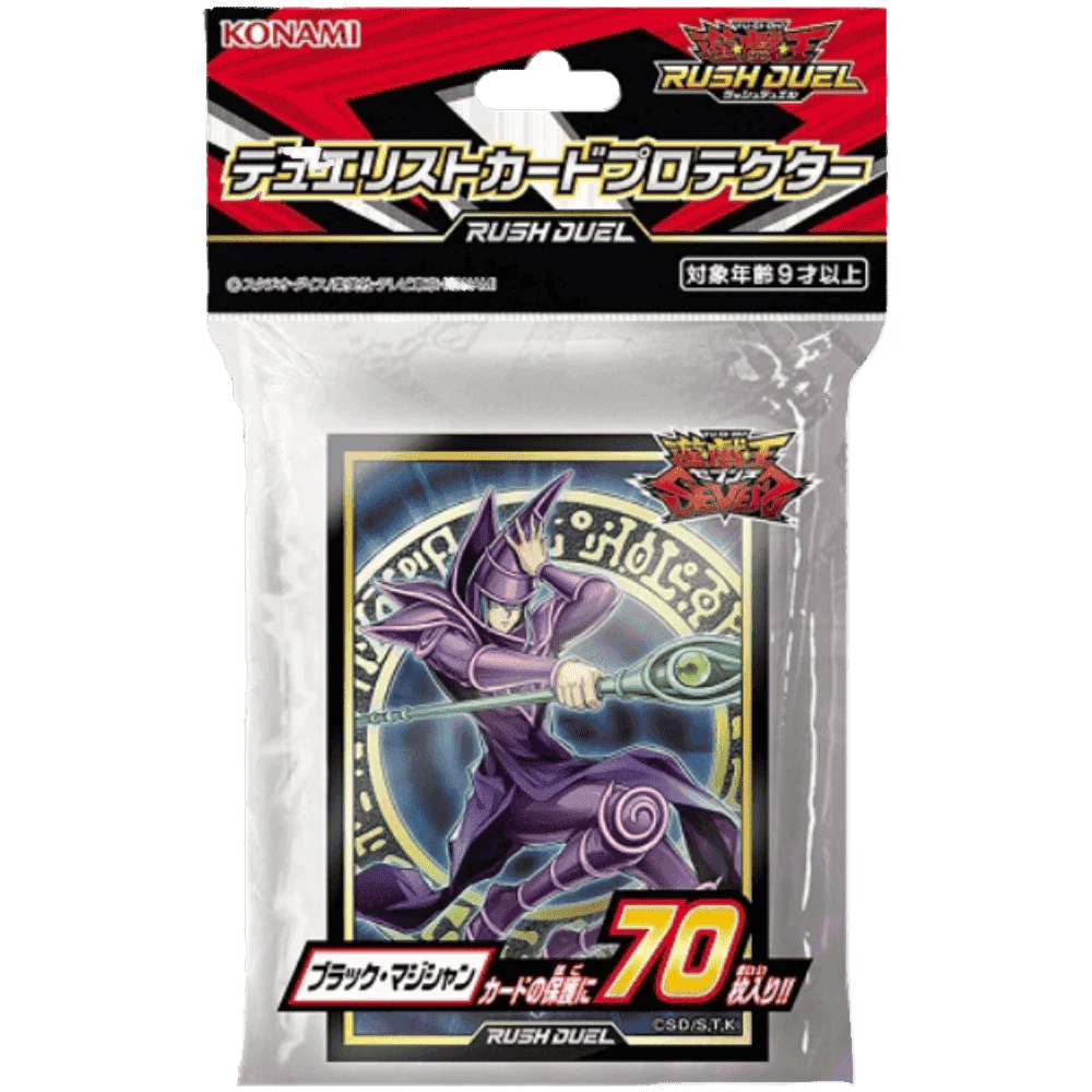 Konami Yugioh Rush Duel Dark Magician Sleeve 2820 ys1