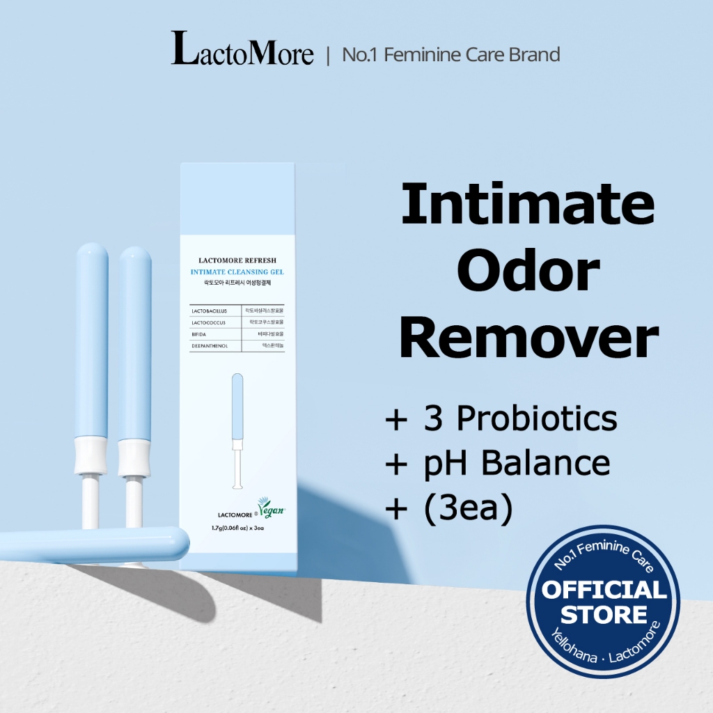 [Lactomore Official] Intimate Care Gel | โปรไบโอติกในช่องคลอด Applicator | การกําจัดกลิ่นของผู้หญิง(
