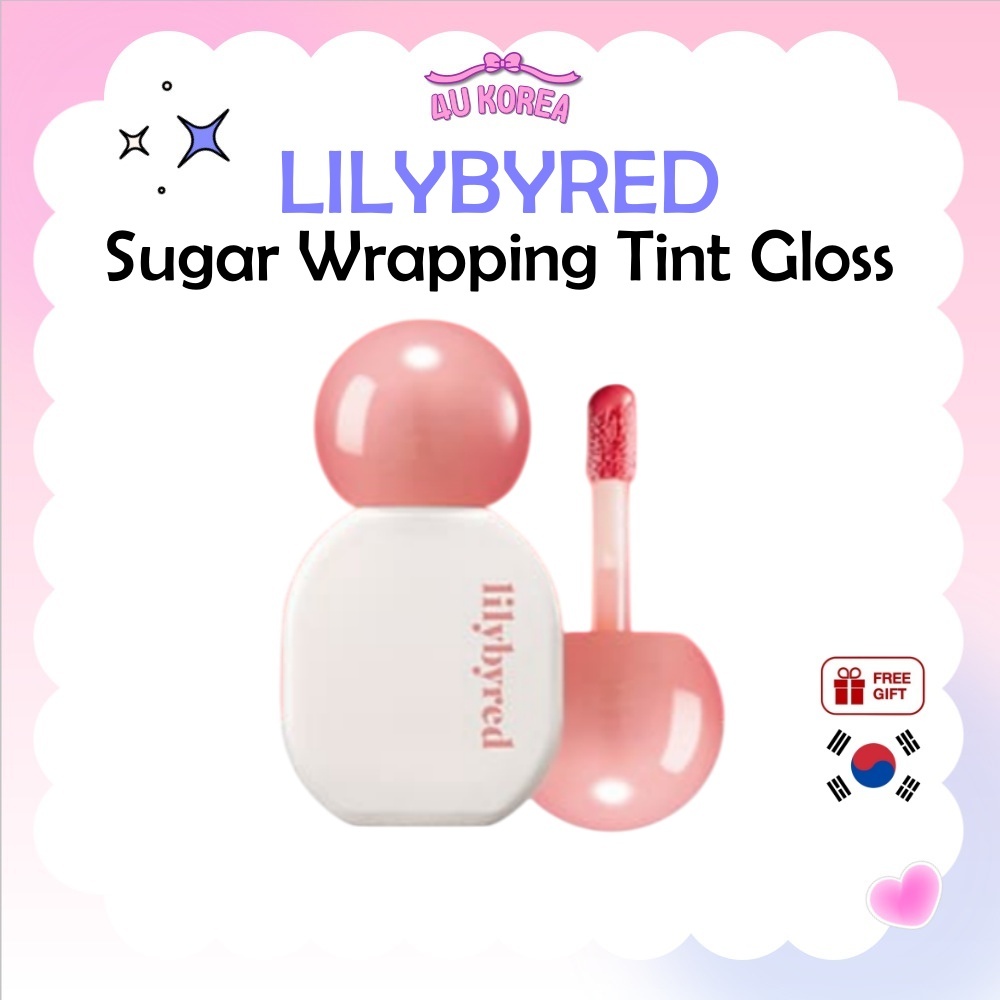LILYBYRED Sugar Wrapping Tint Gloss - 6 สี / K-BEAUTY