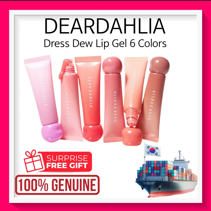 [DEARDAHLIA] Dress Dew Lip Gel 6 สี