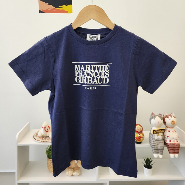 เสื้อยืดMARITHE FRANCOIS GIRBAUD Classic Logo สำหรับเด็ก